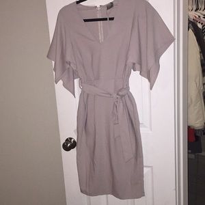 Taupe Asos Mid Dress